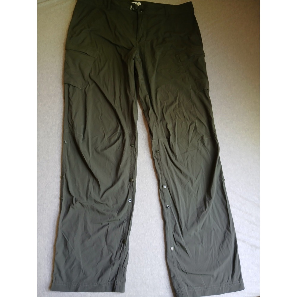 Rei Co Op Pants 40x34 Sahara Roll Up Cargo Utility Hiking Outdoor Zip Pockets